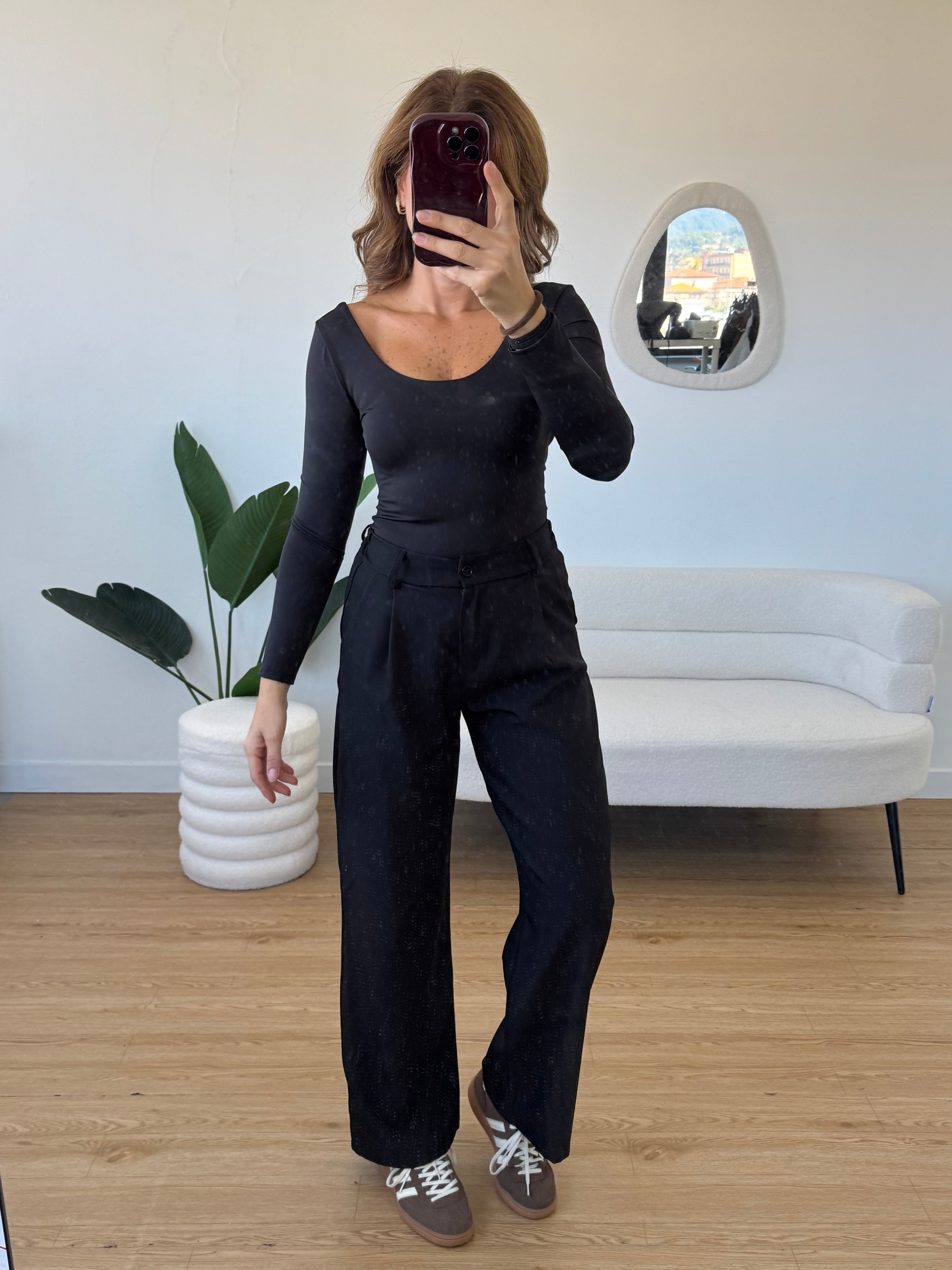 Body basic manica lunga