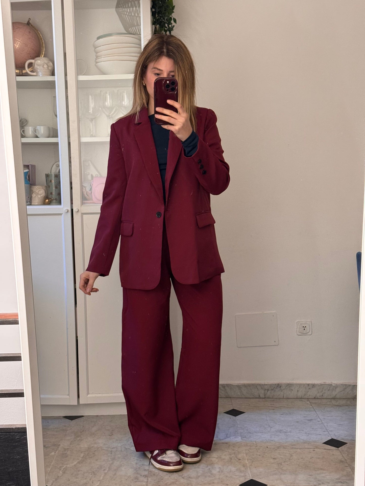 Blazer completo bordeaux Benedict