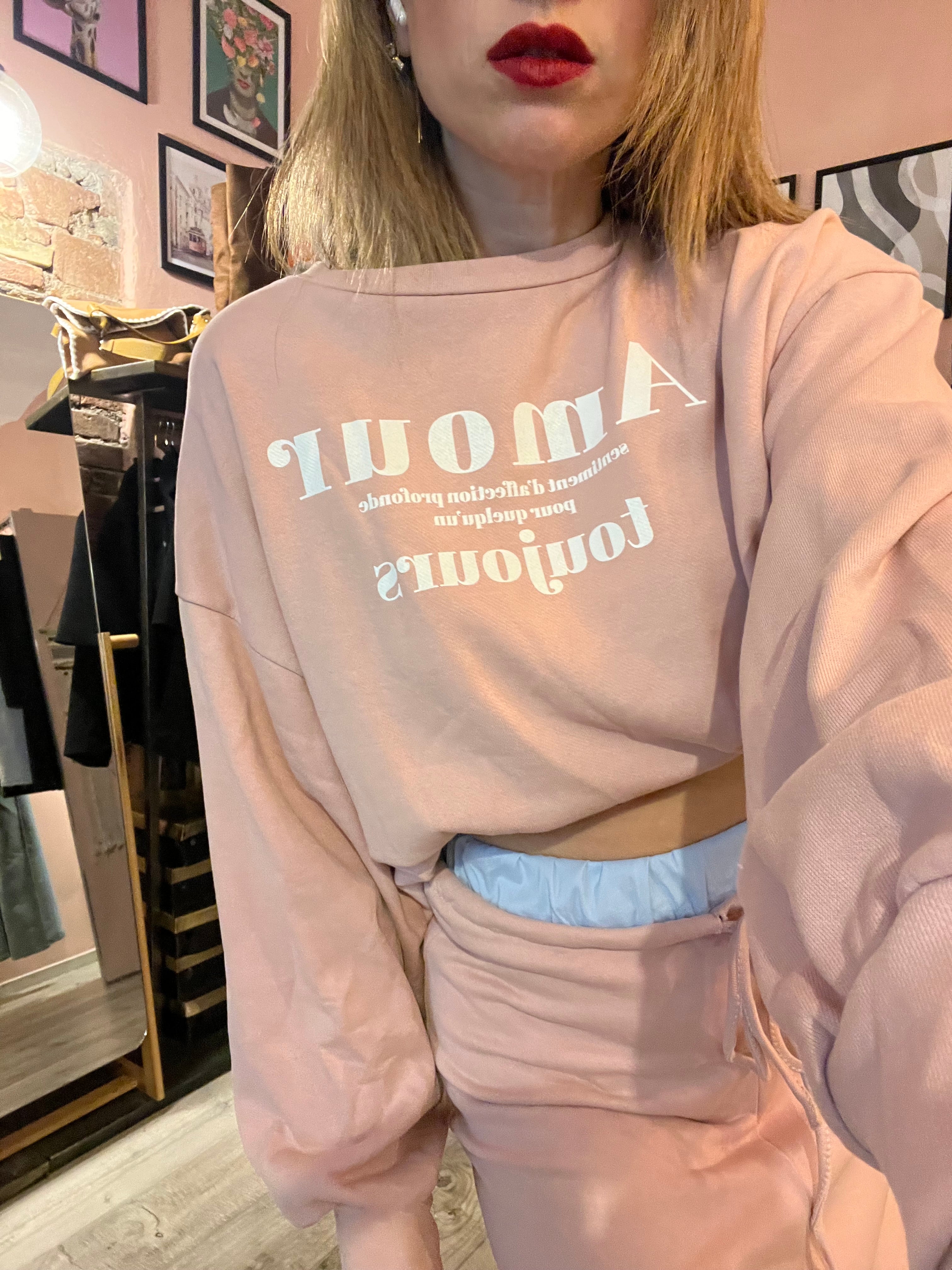 Felpa Mon amour new colors