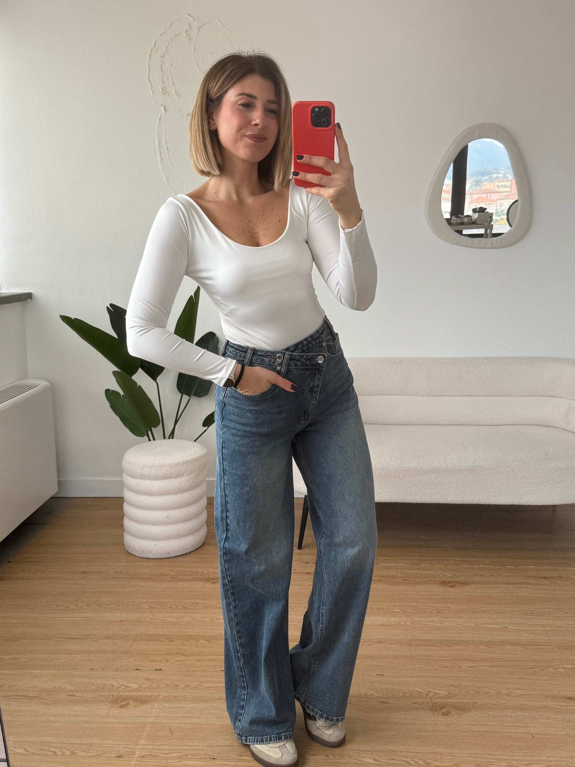 Body basico scollo tondo