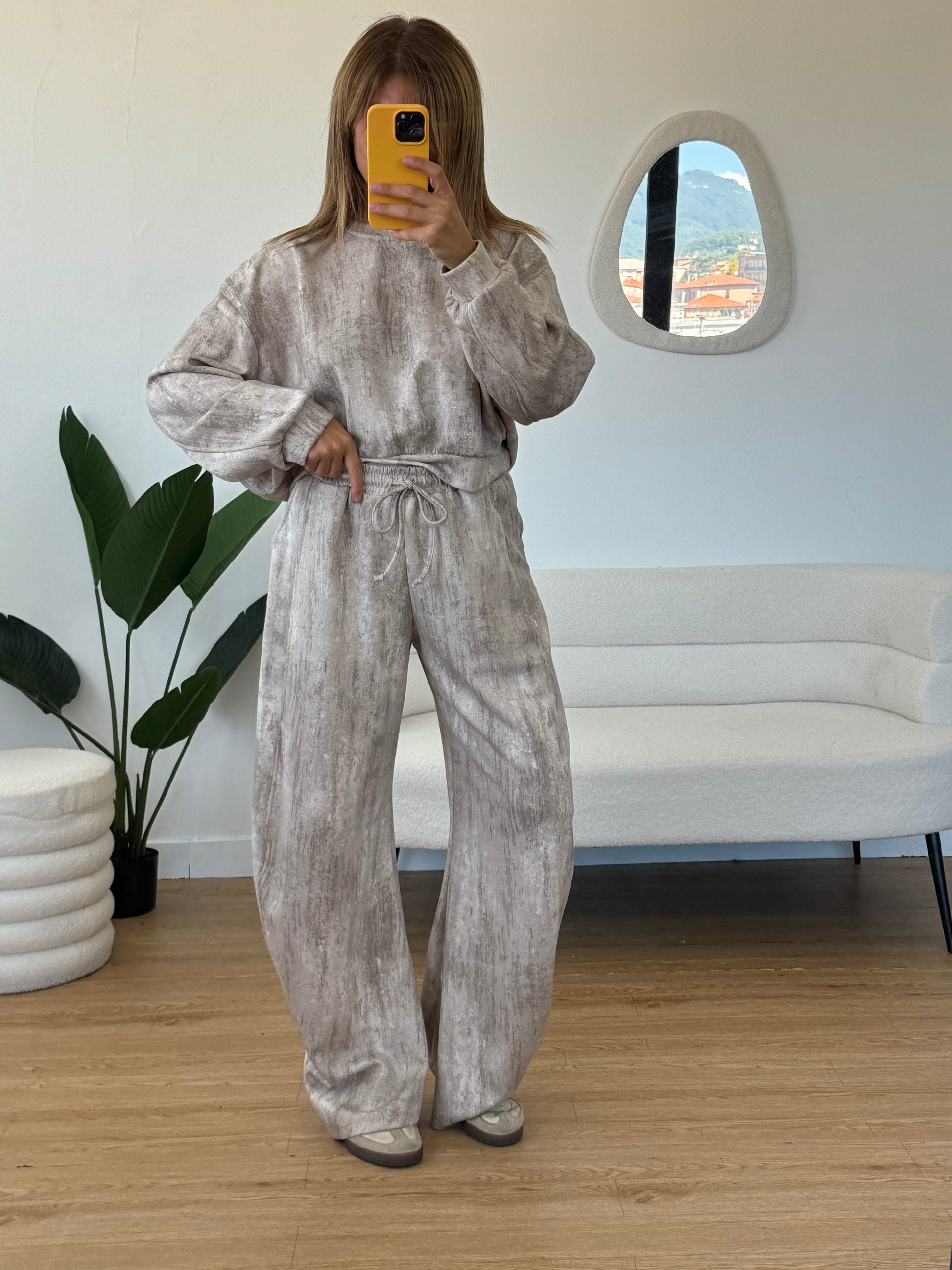 Pantaloni completo marble by Lumina