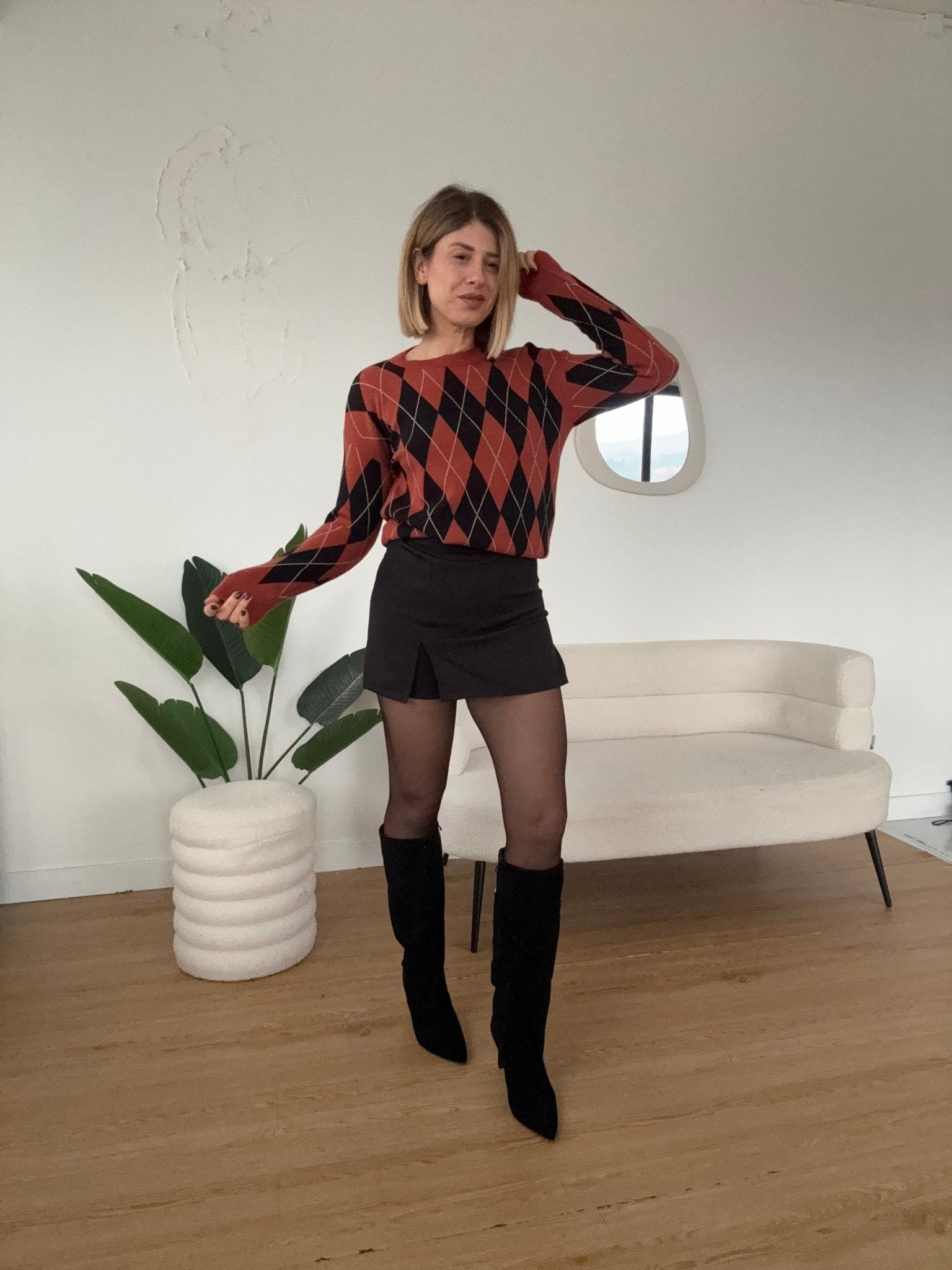 Pantagonna con spacchetto laterale - G.Glamour