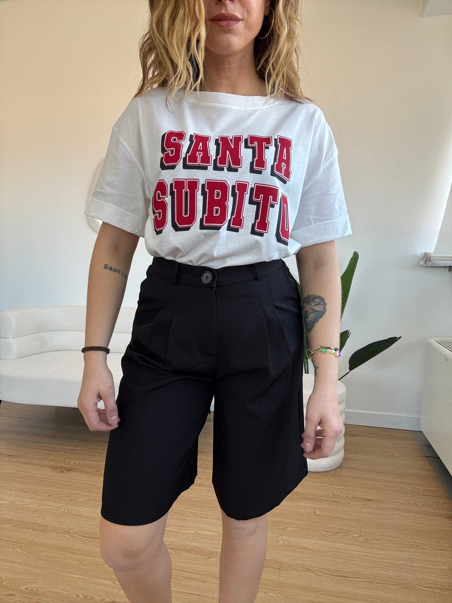 T-shirt "SANTA SUBITO"