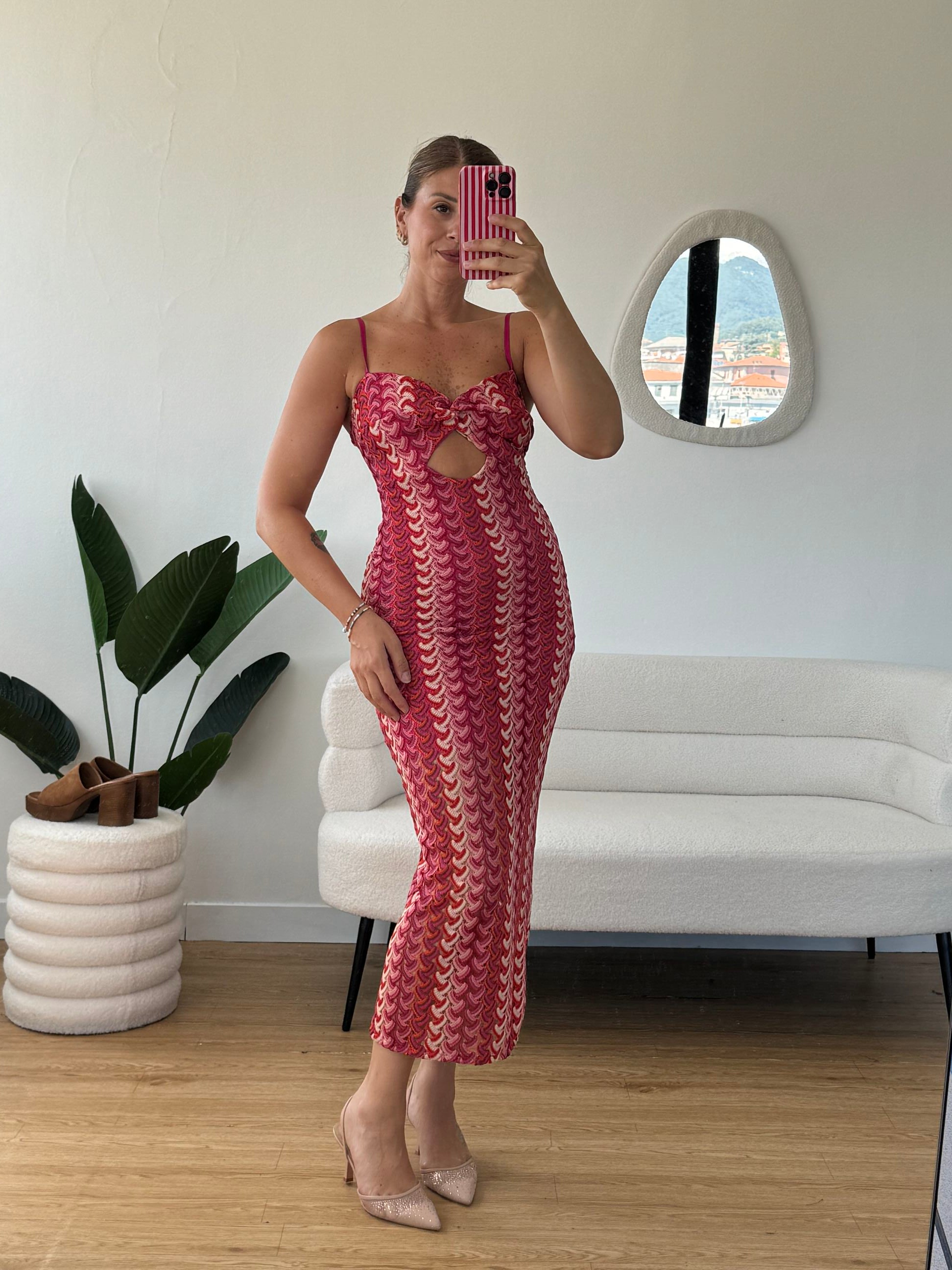Tubino fantasia missoni Cut out