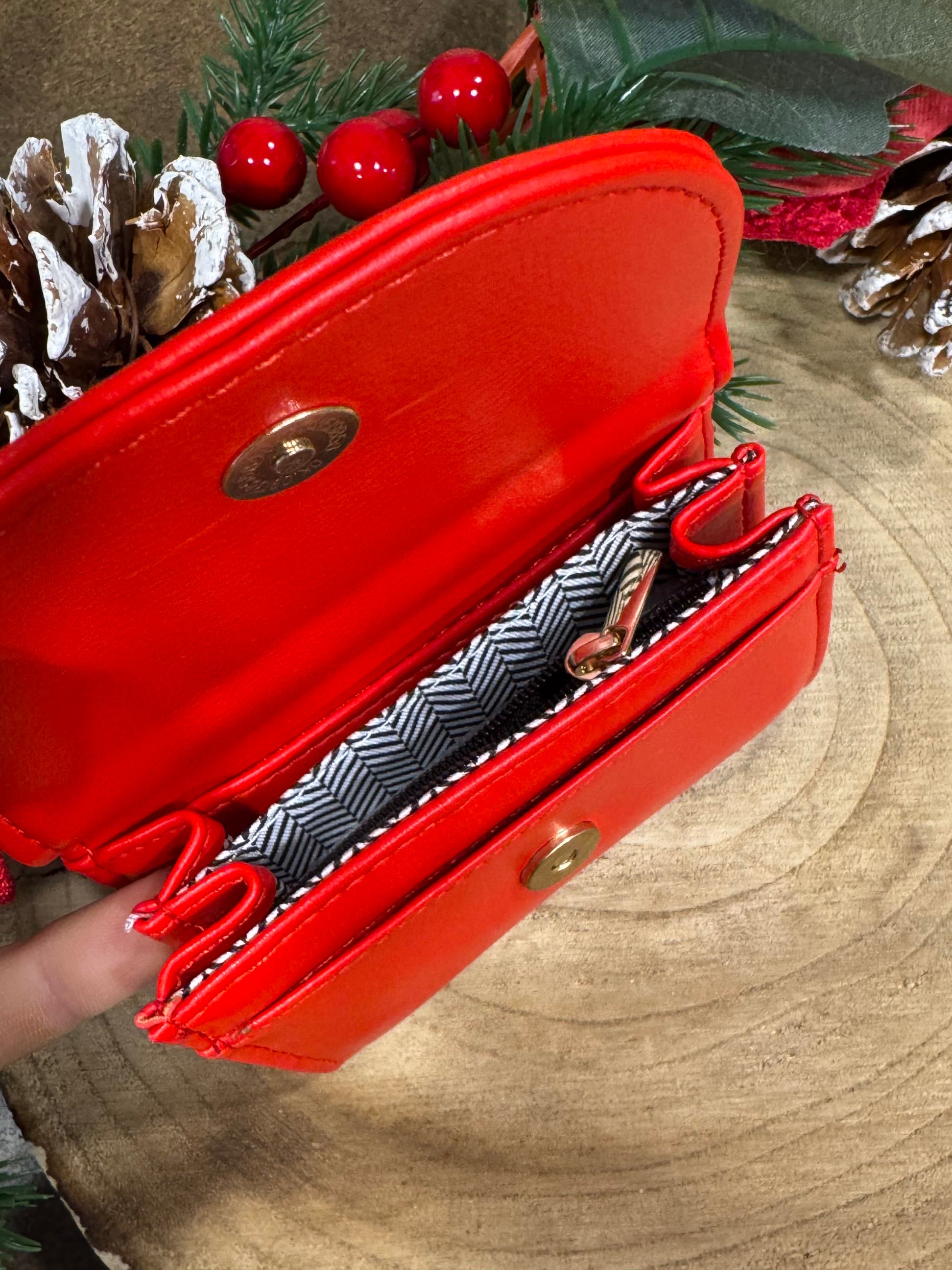 Porta carte in ecopelle