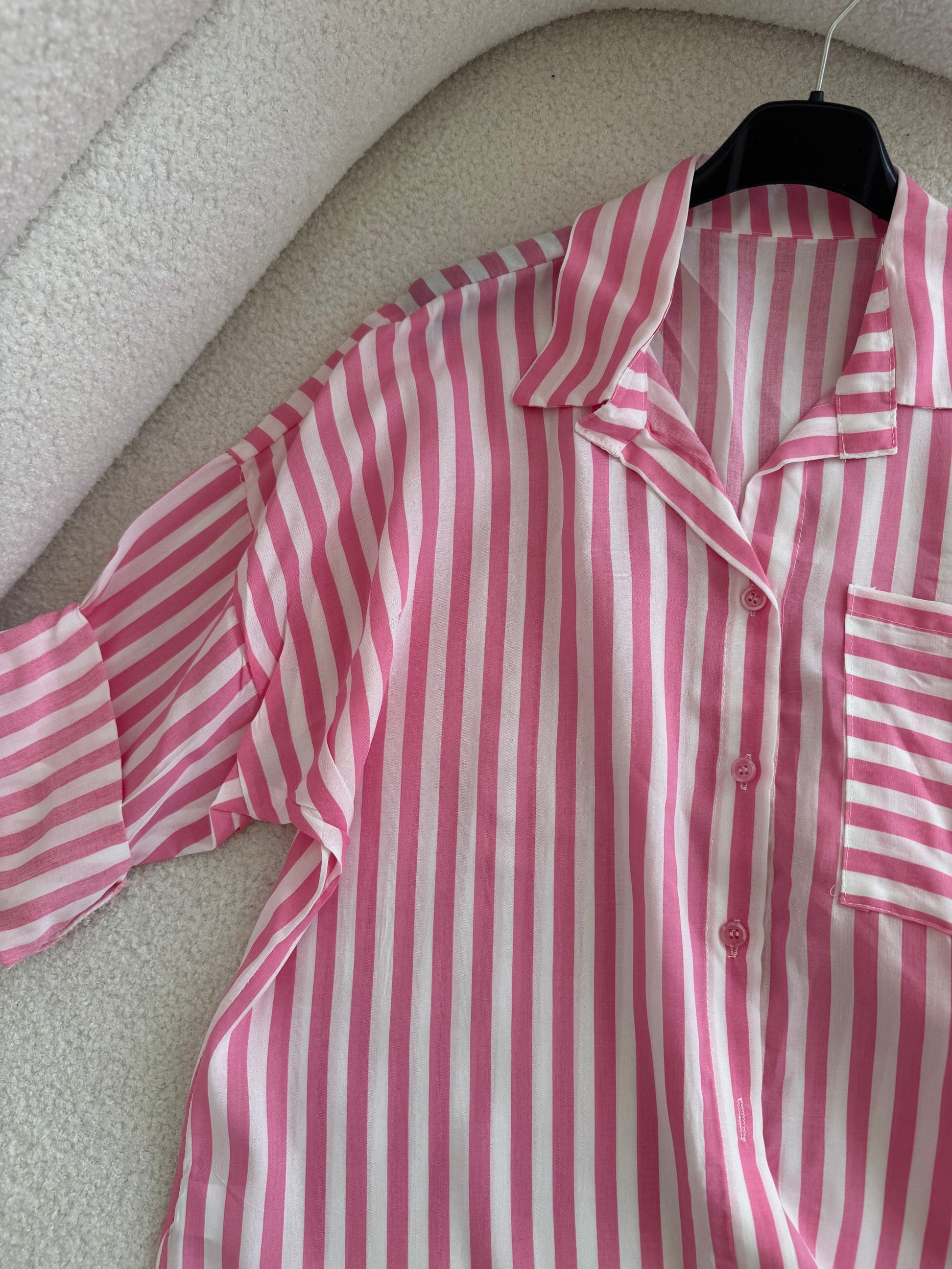 Camicia a righe