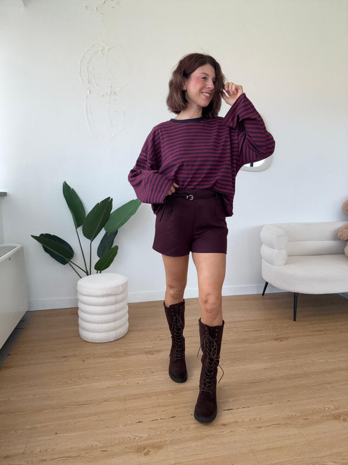 Shorts con cinturino - GGlam