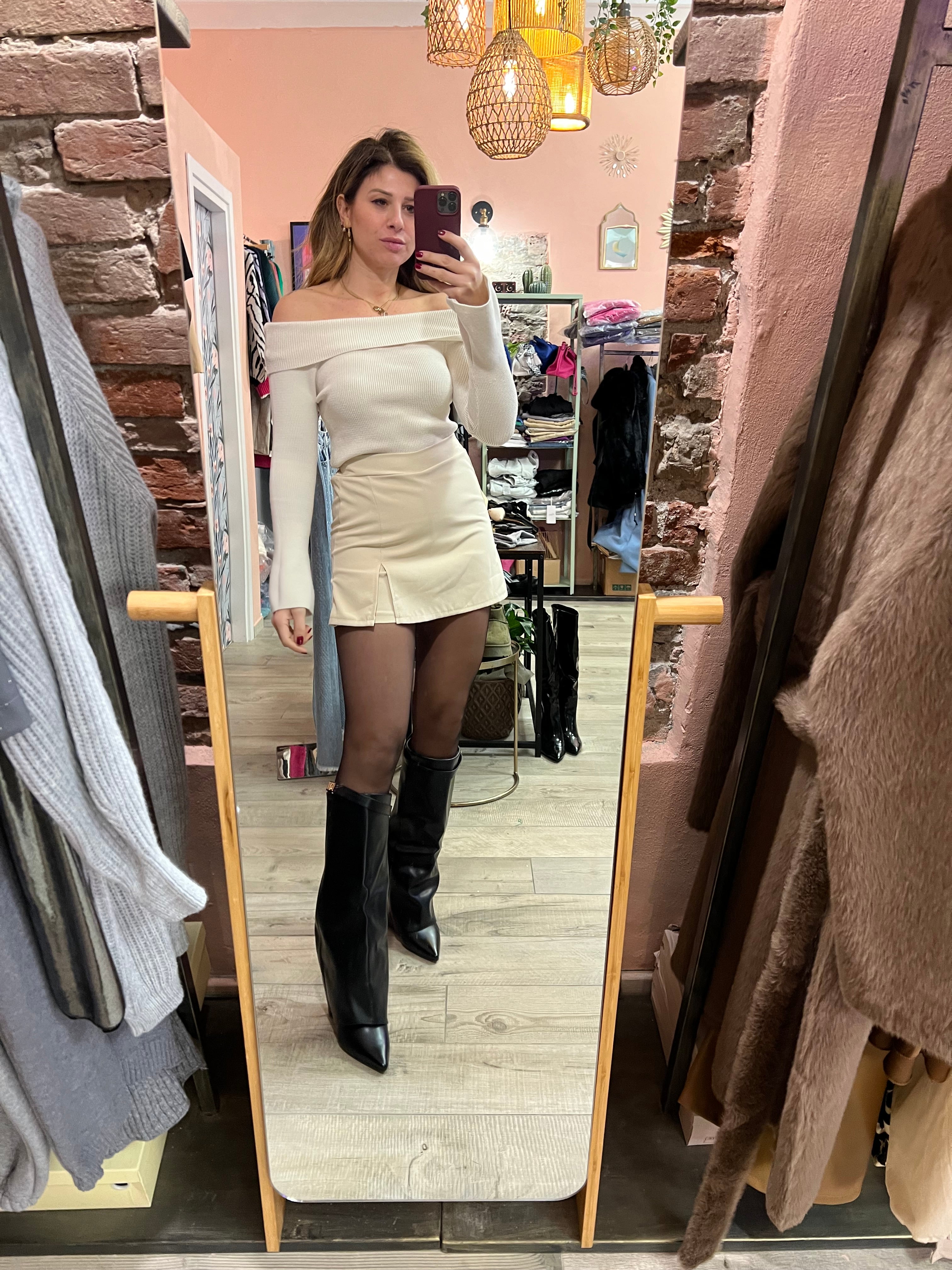 Maglione kim manica a campana