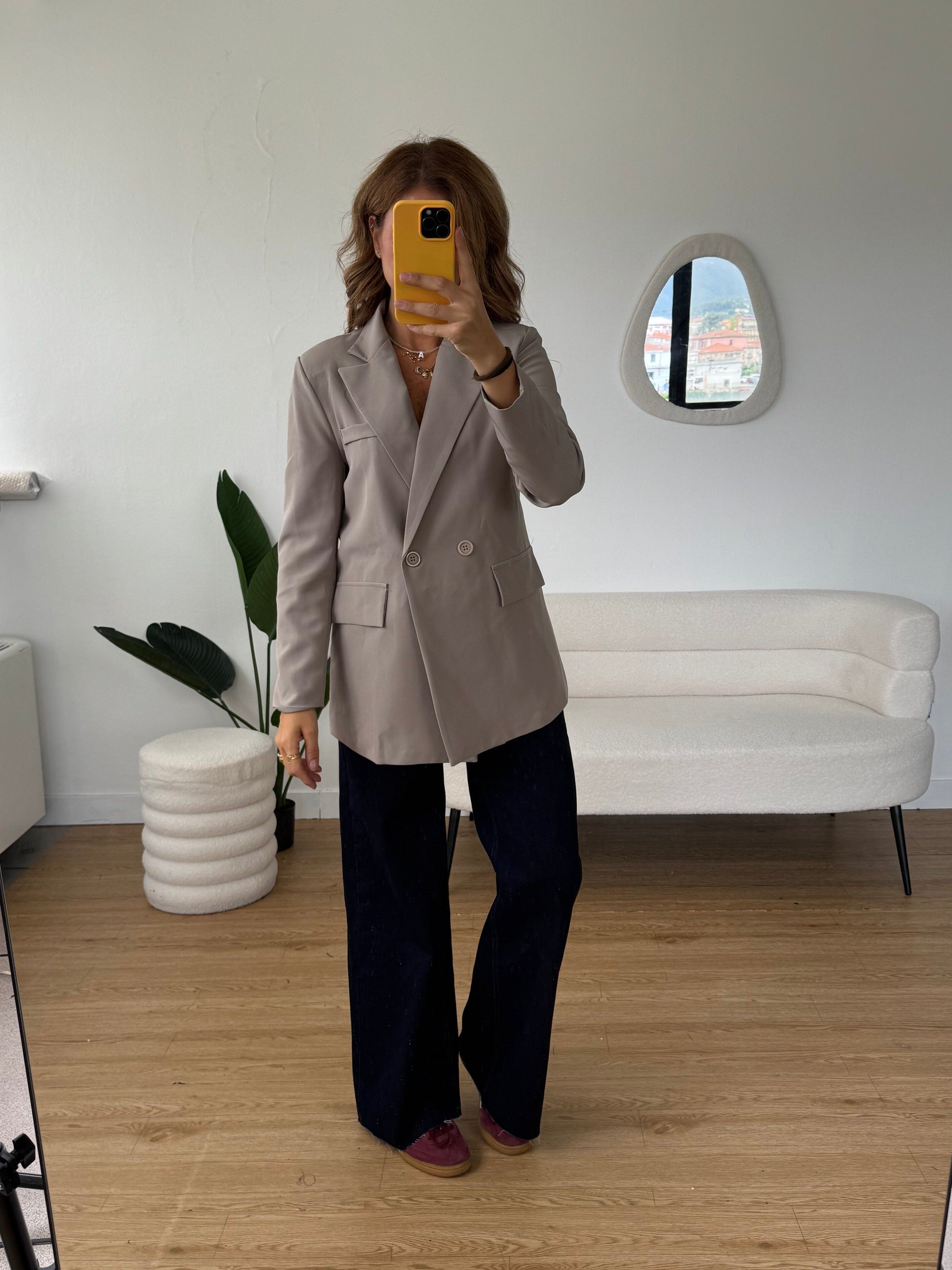 Blazer oversize doppio petto
