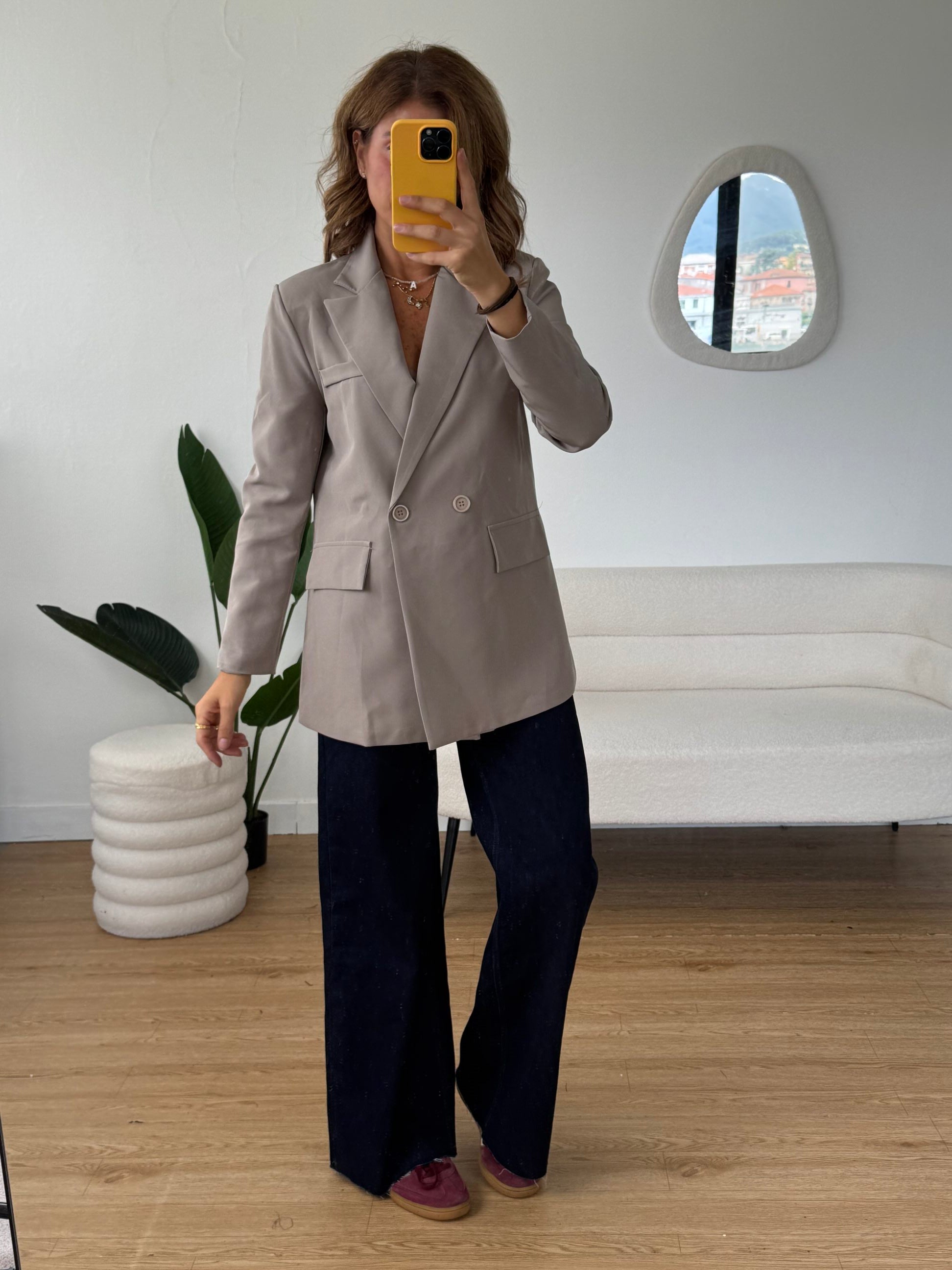 Blazer oversize doppio petto