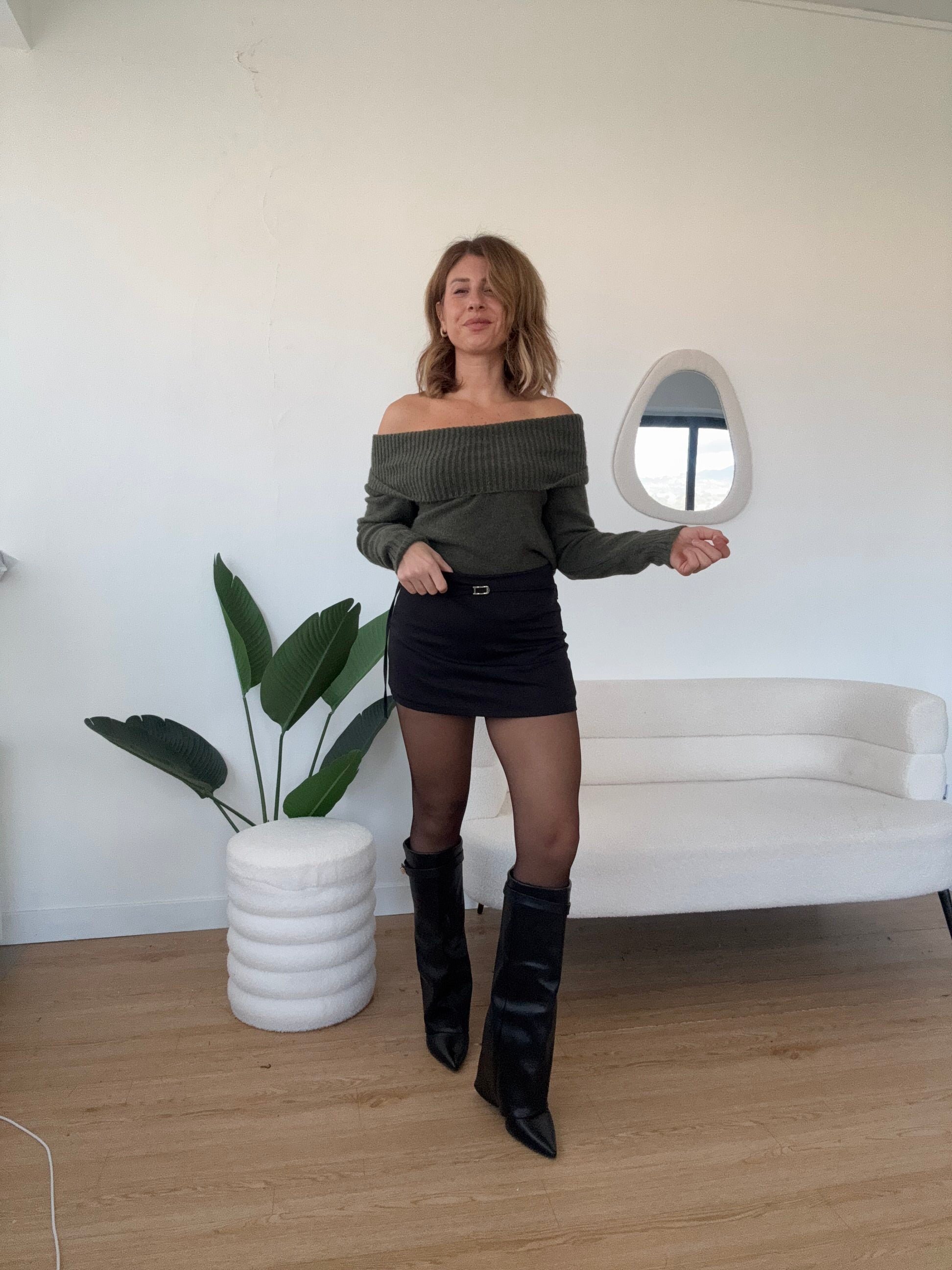 Pantagonna con mini cintura