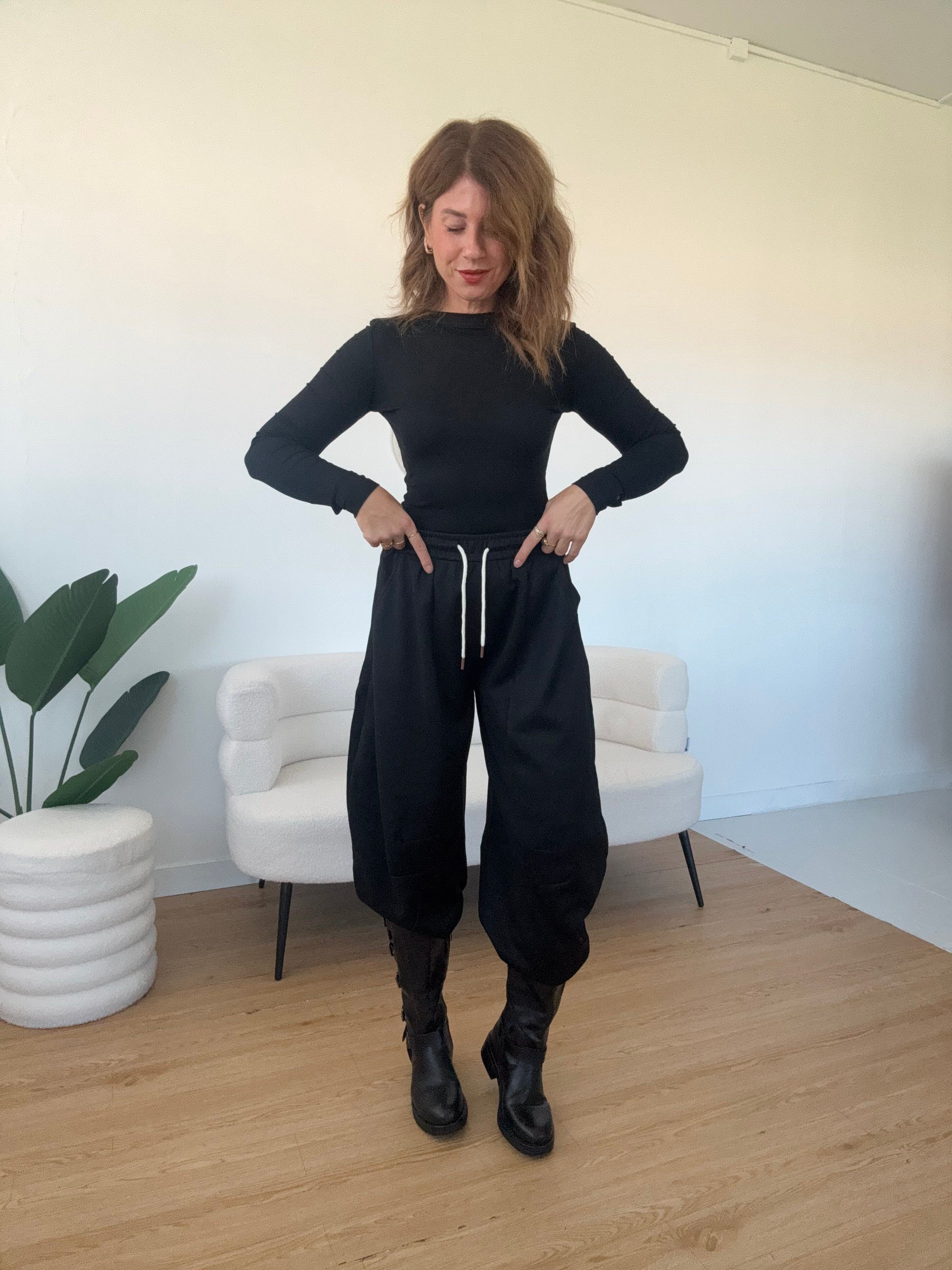 Jogger tuta modello balloon