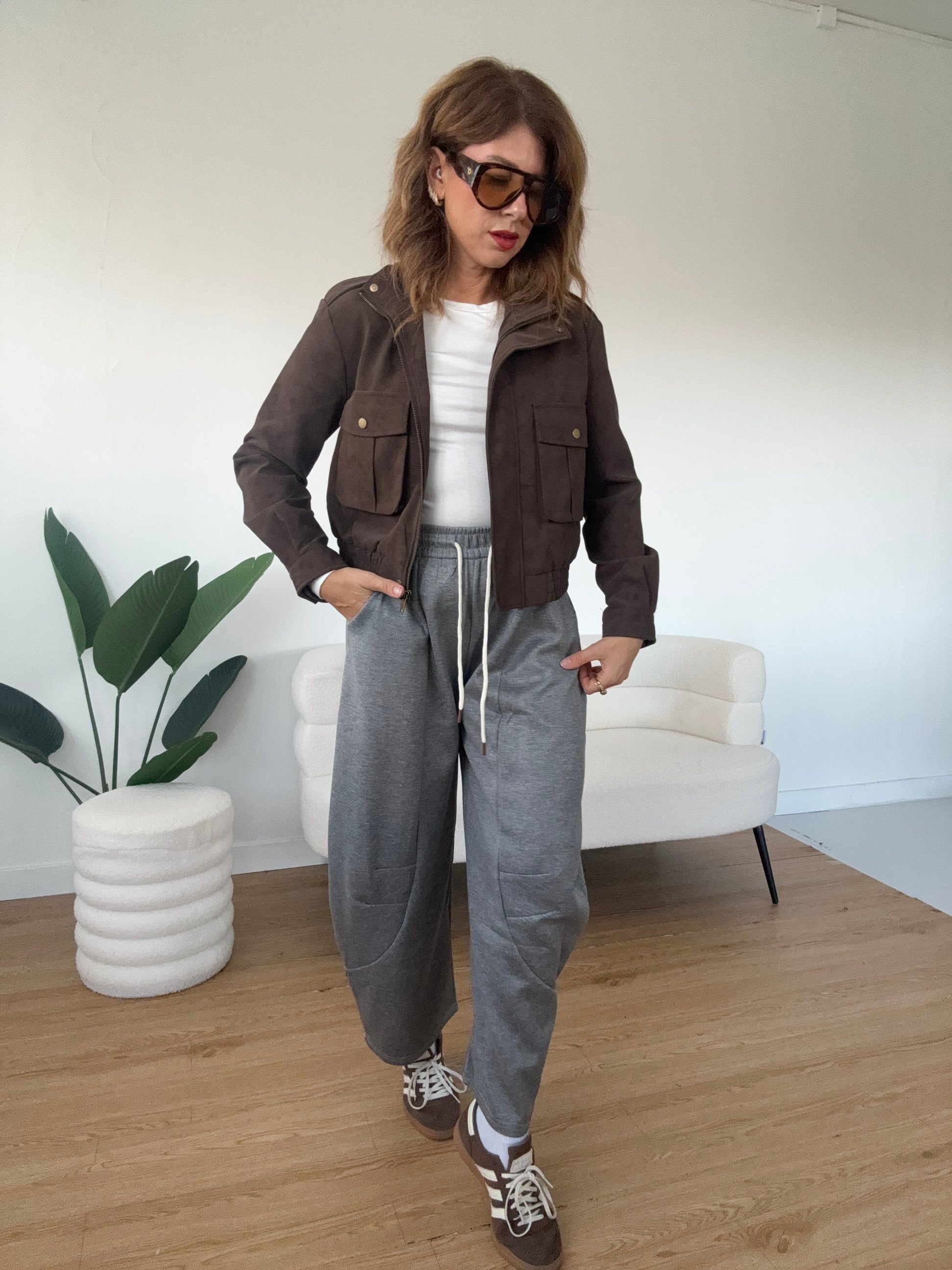 Jogger tuta modello balloon