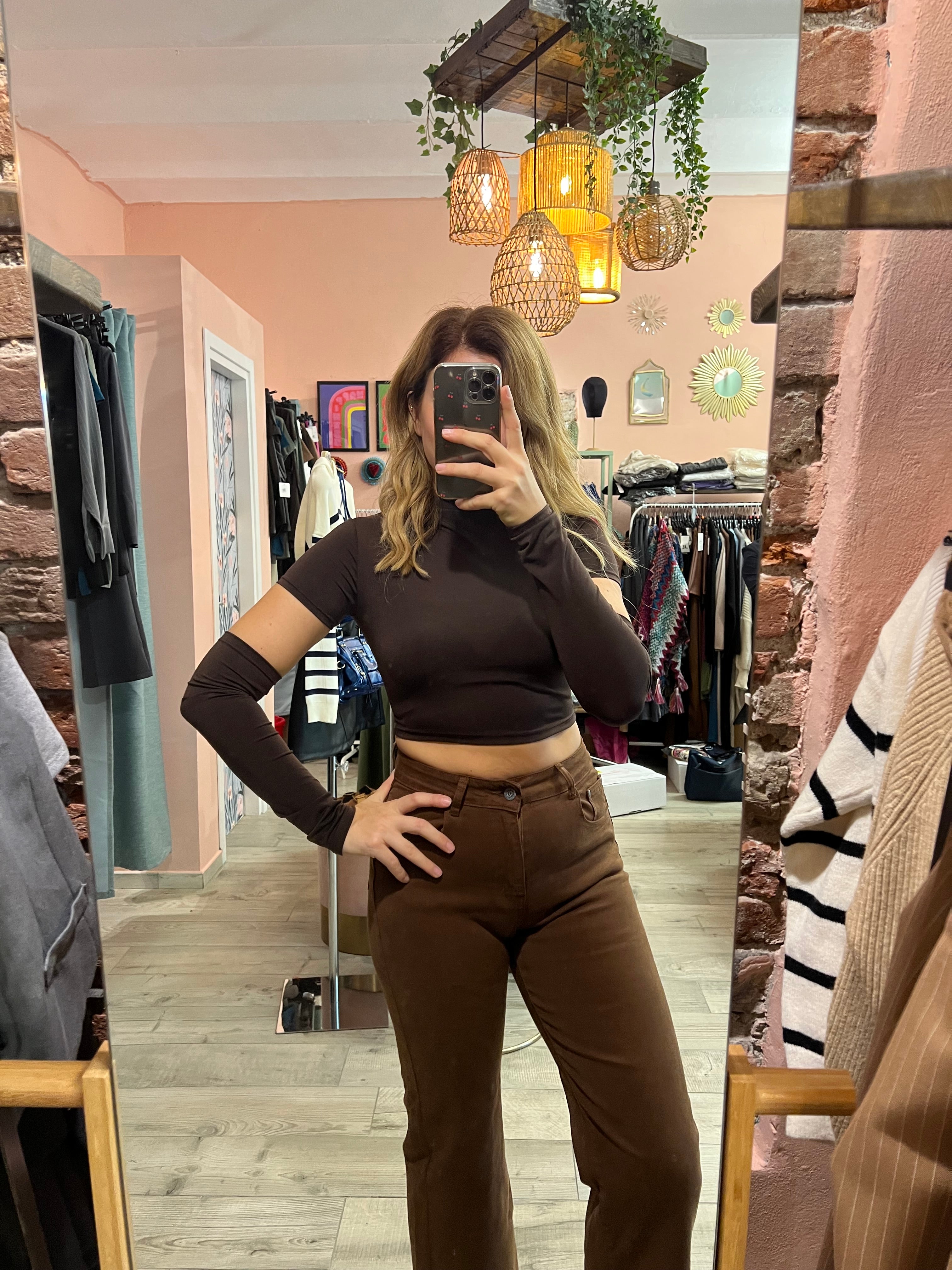 Crop top manicotti