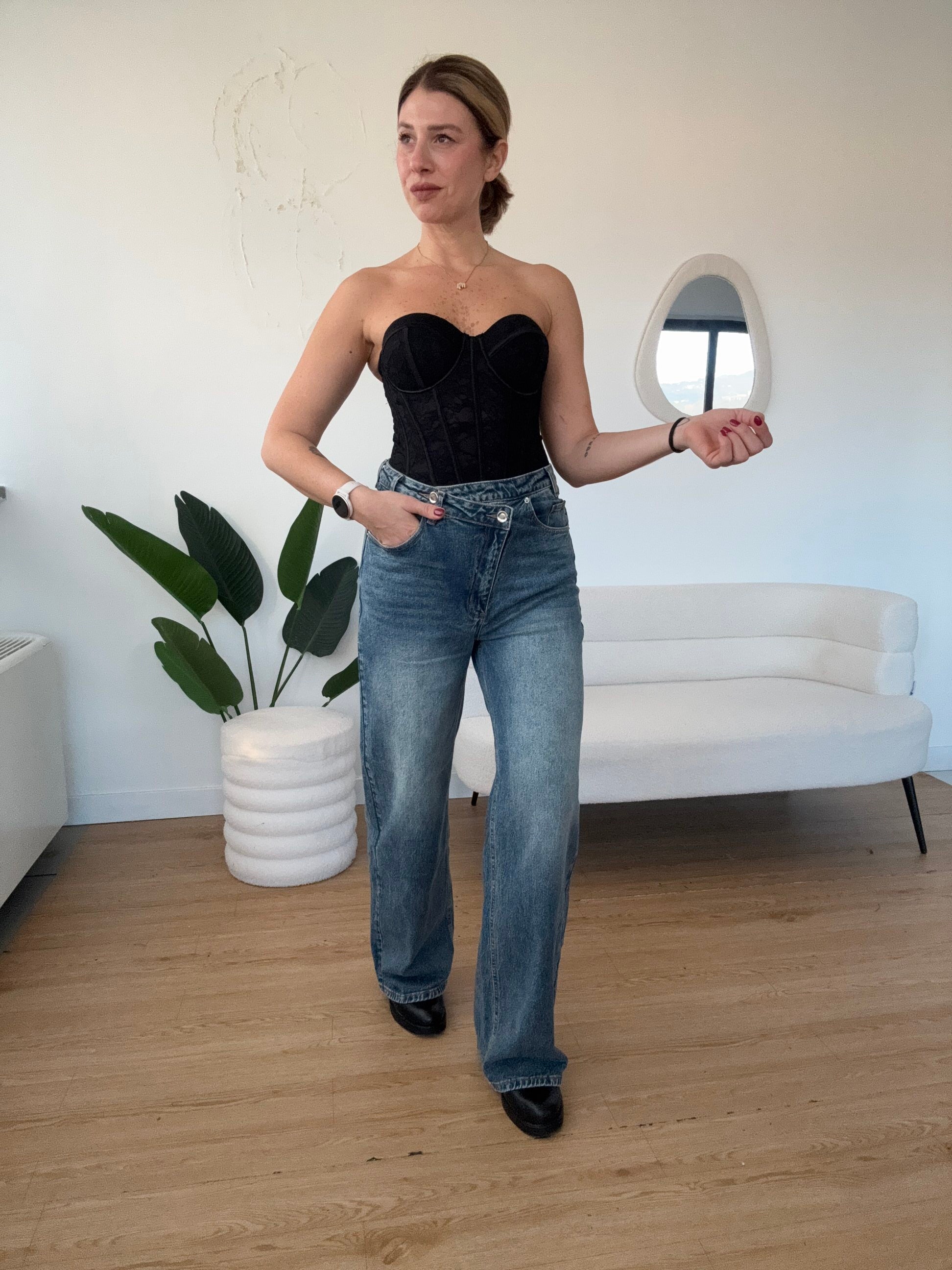 Corpetto pizzo con coppe