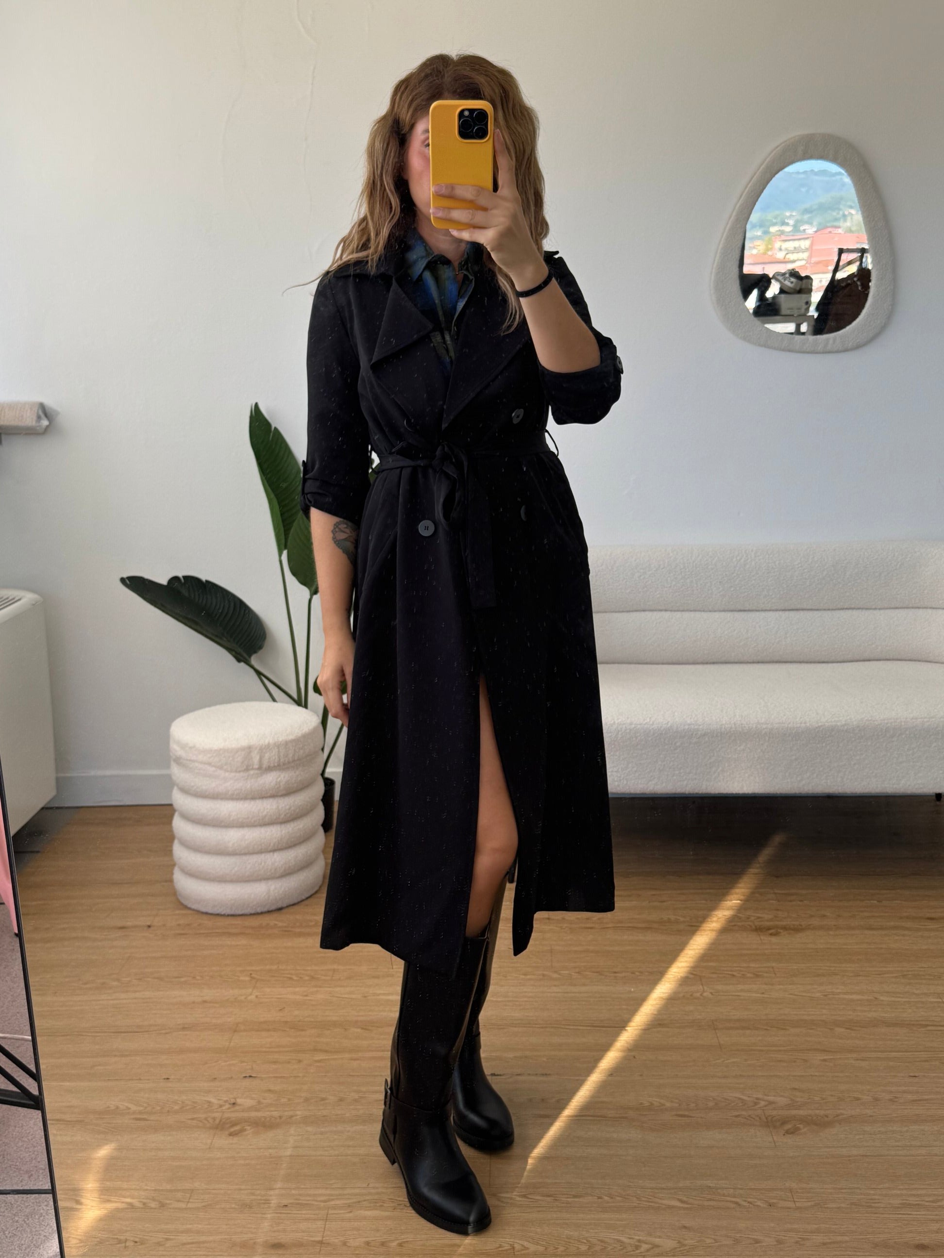 Trench morbido classico