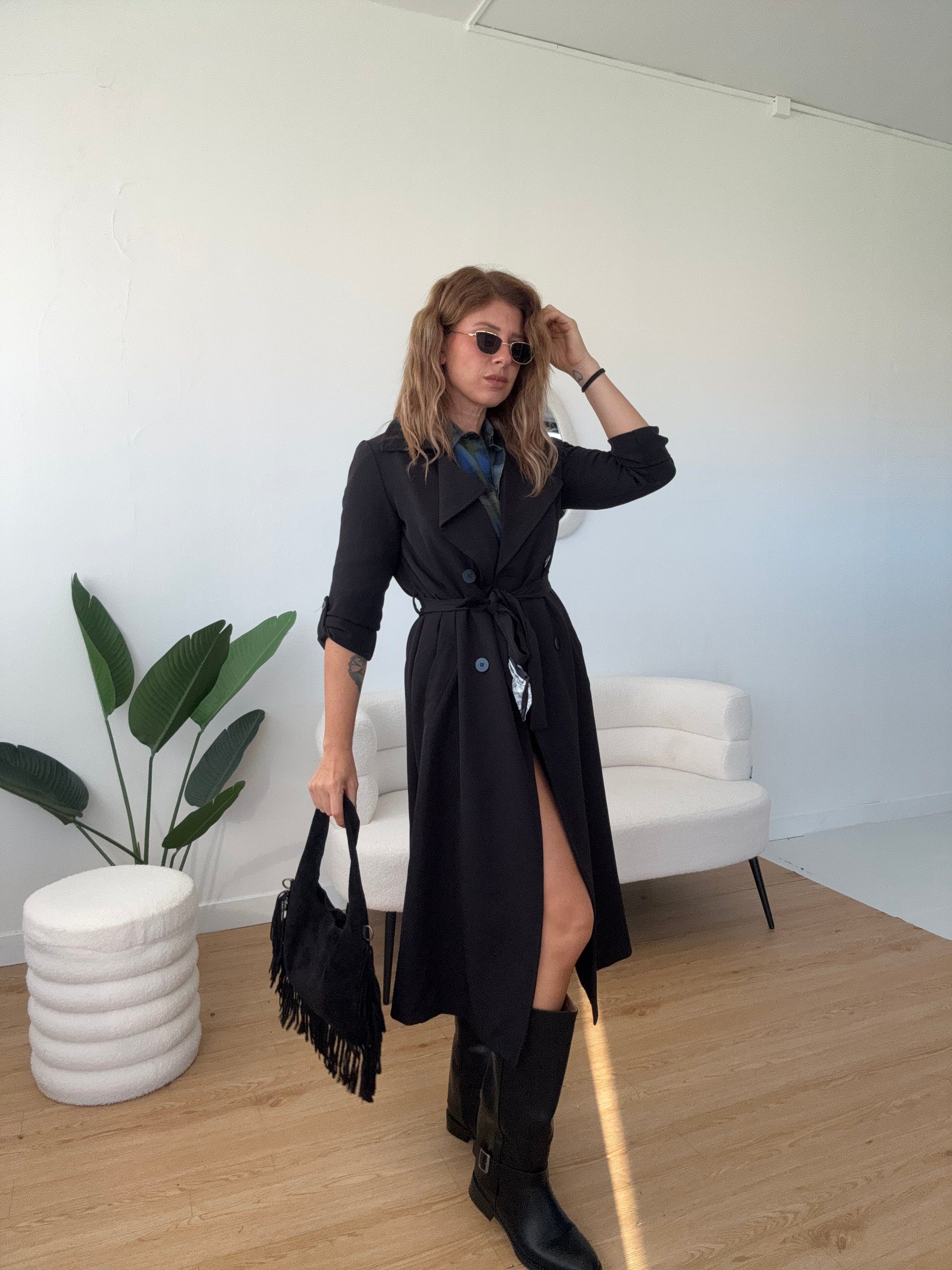Trench morbido classico