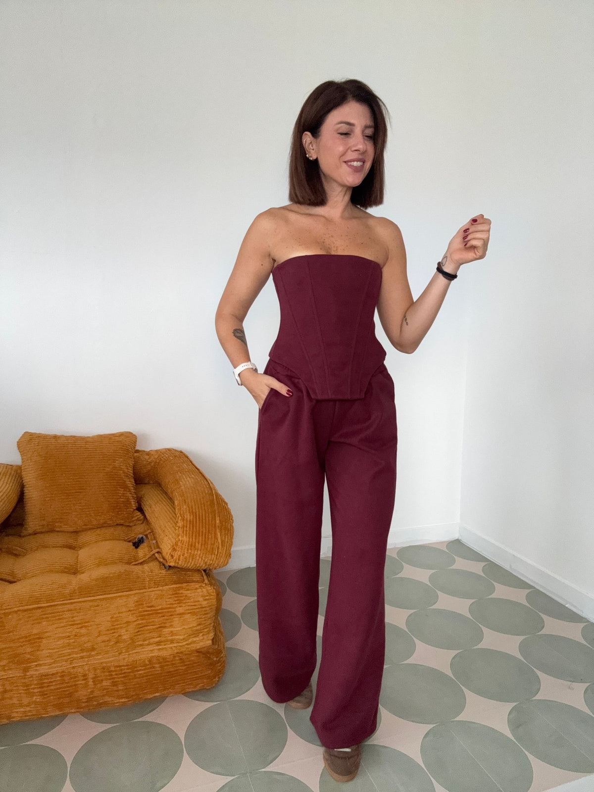 Coordinato in tuta con corpetto - GGlam