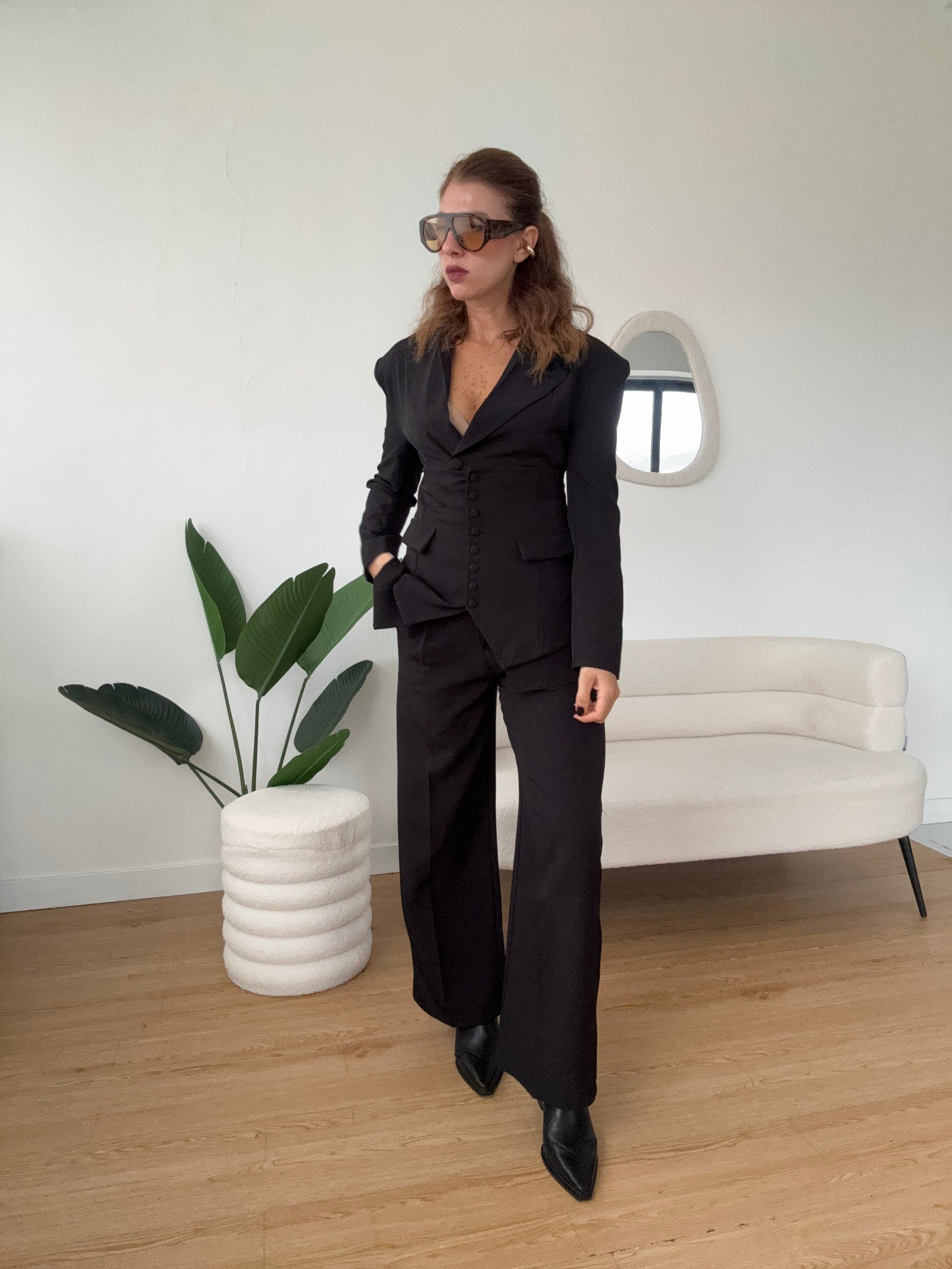 Tailleur con corpetto