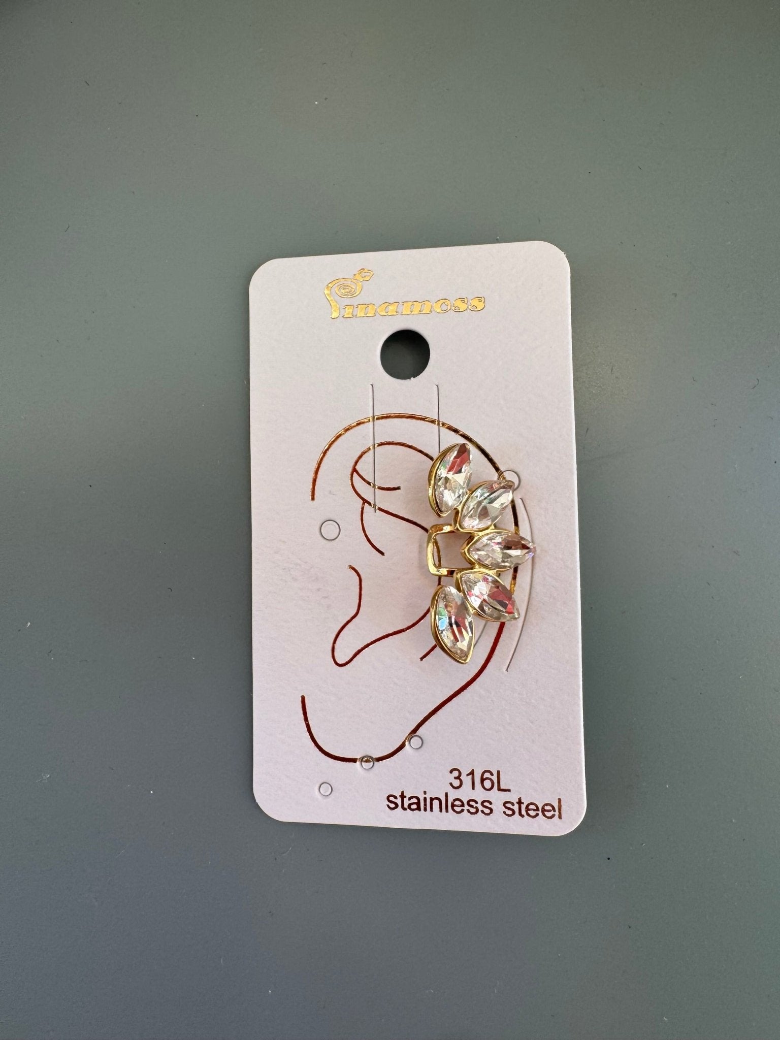 Orecchino earcuff diamonds - G.Glamour