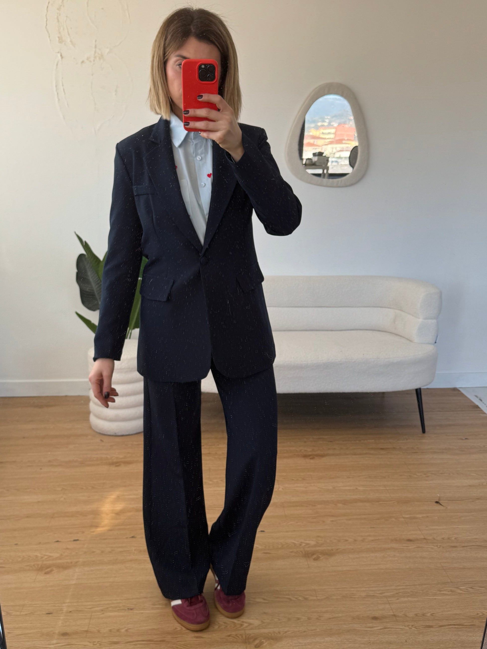 Blazer monobottone  completo gglam