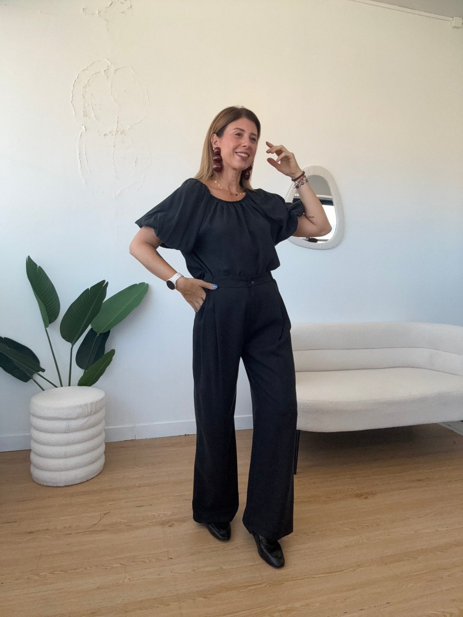 Pantalone fluido completo Max - GGlam