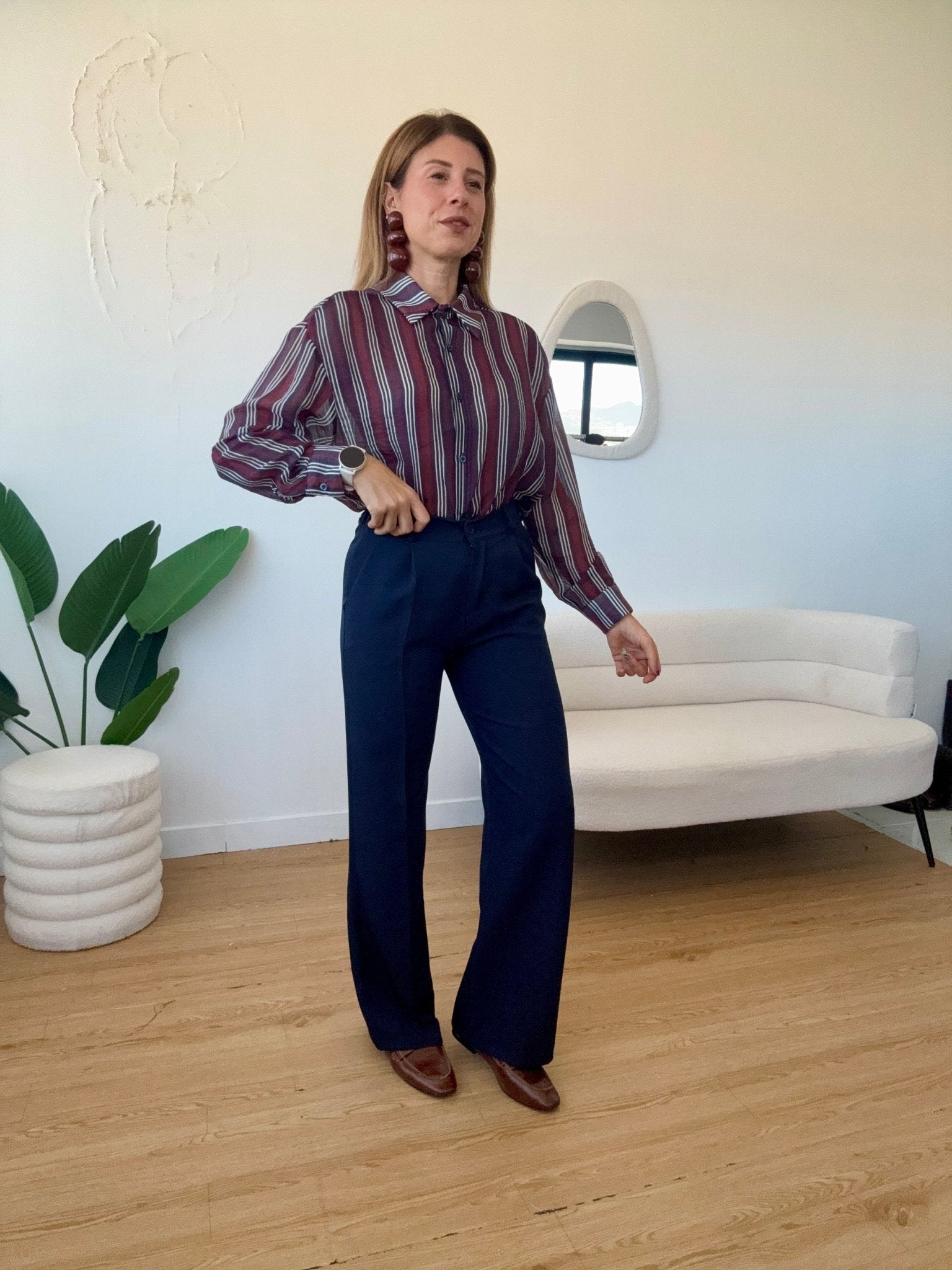 Blusa maniche a sbuffo completo Max - GGlam