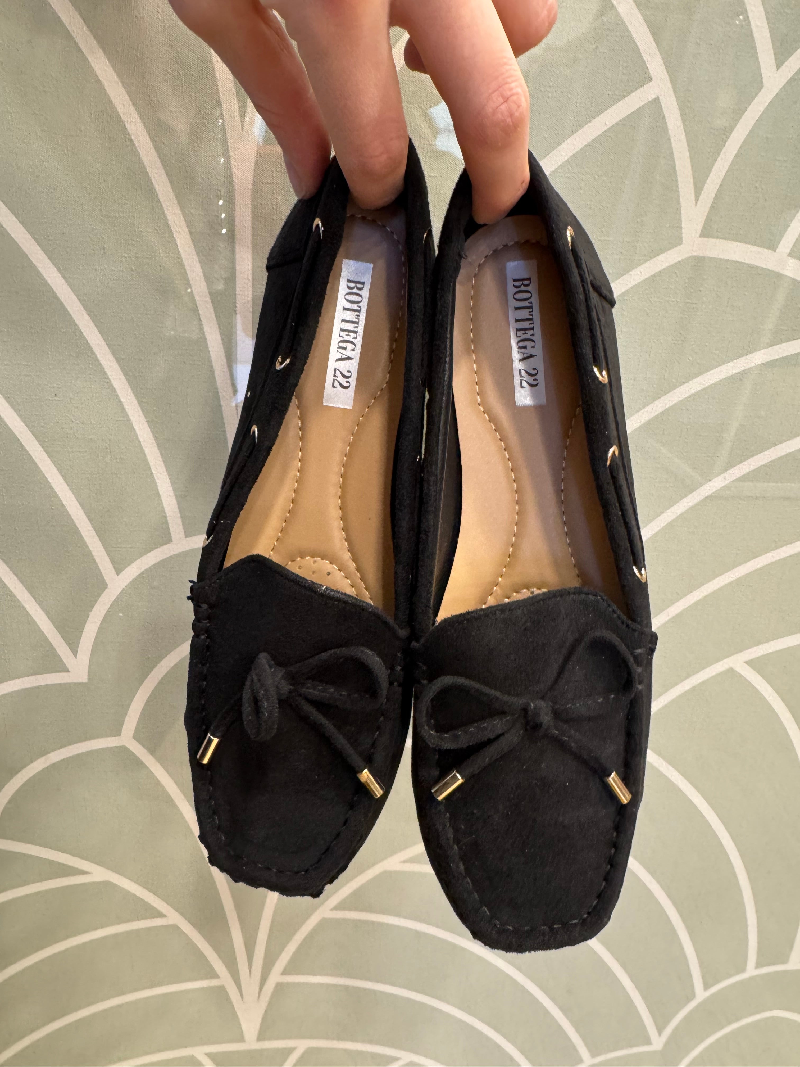 Mocassino scamosciato