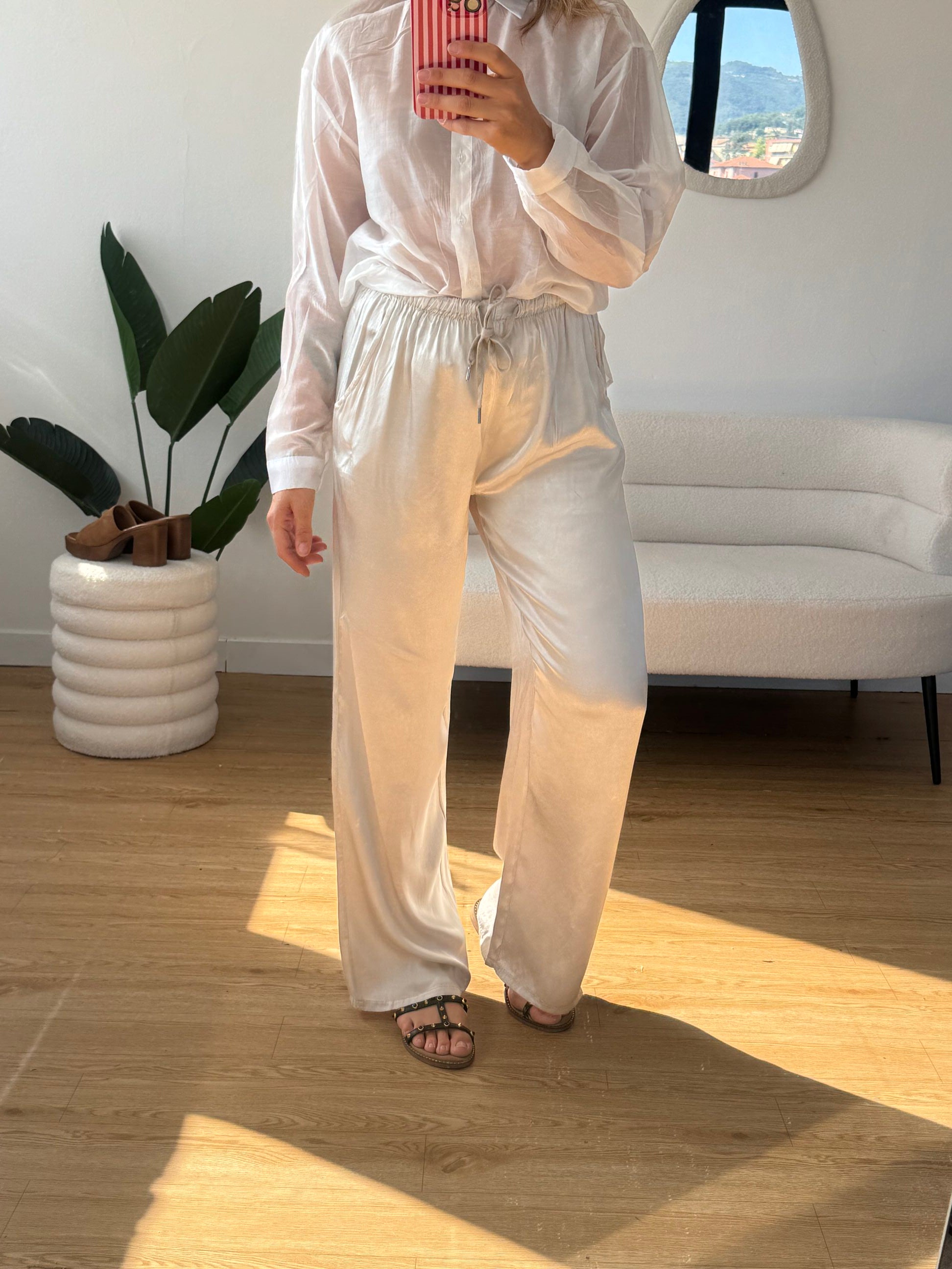 Pantalaccio effetto seta new colors