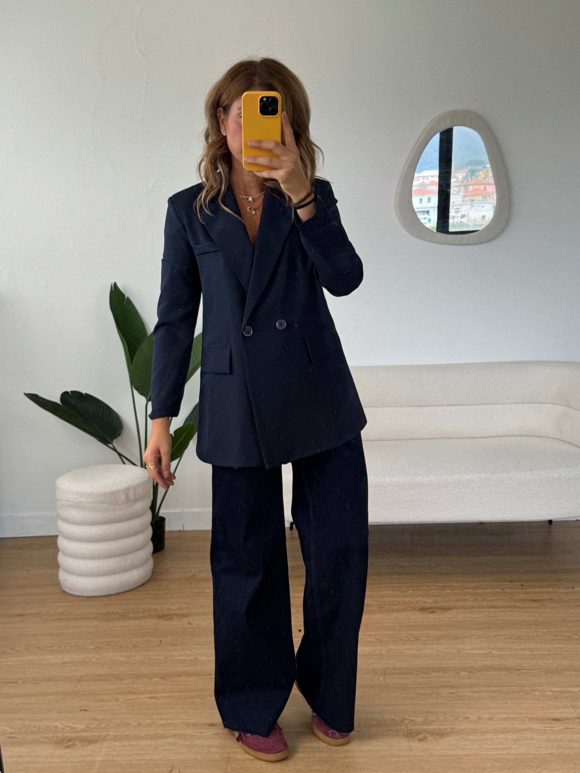 Blazer oversize doppio petto