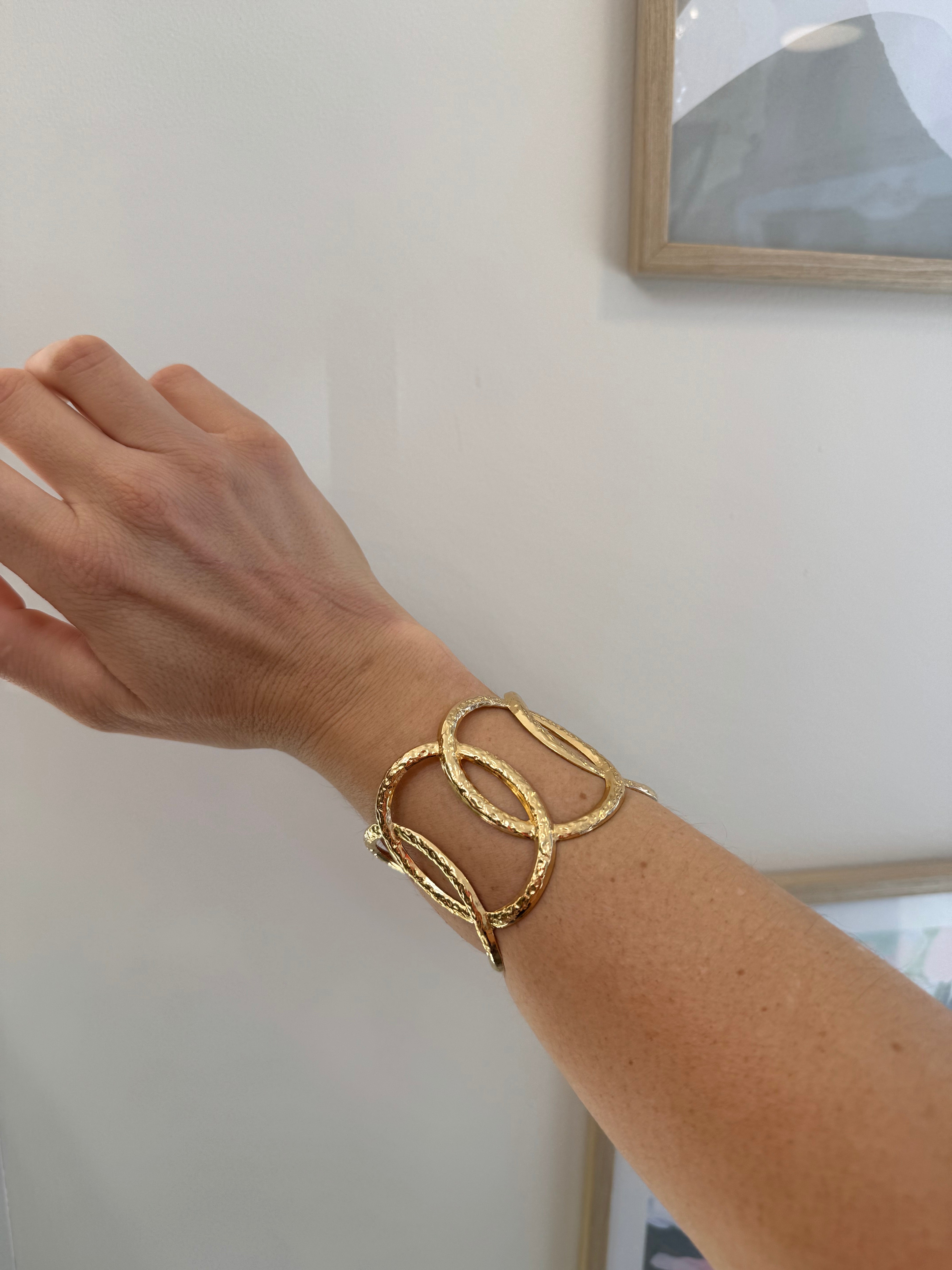 Bracciali dorati mix