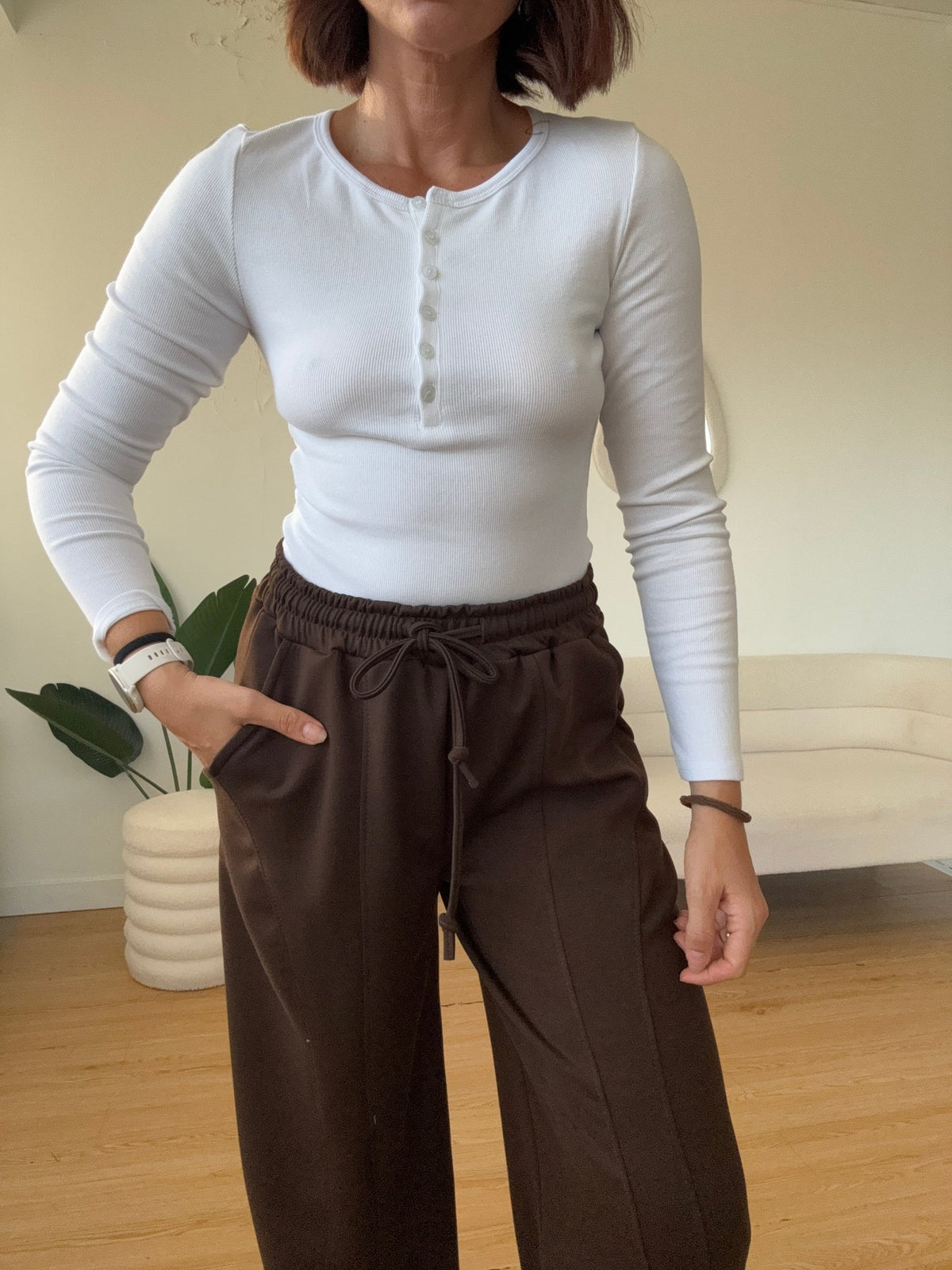 Body a costine con bottoni - GGlam
