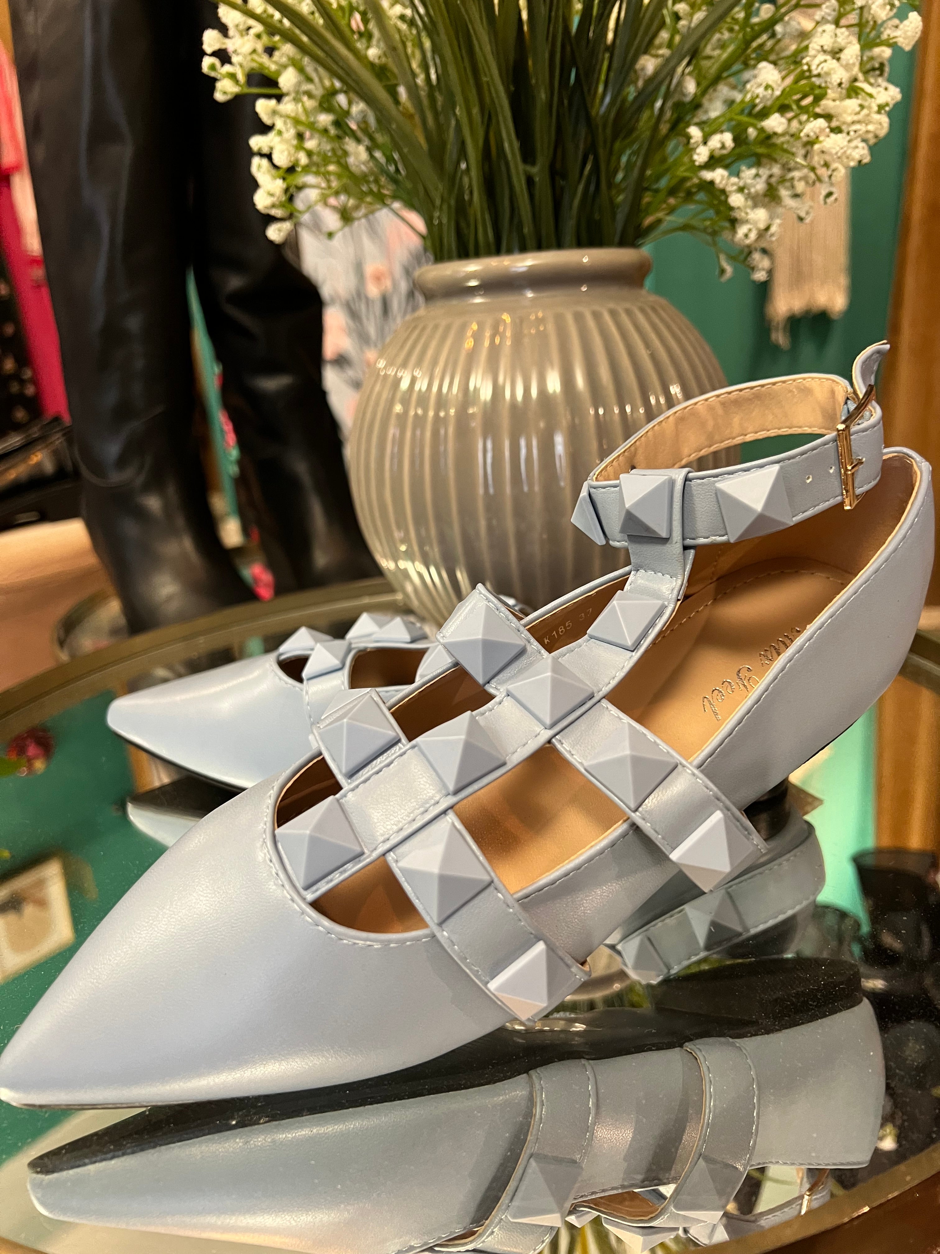 Ballerine borchiate