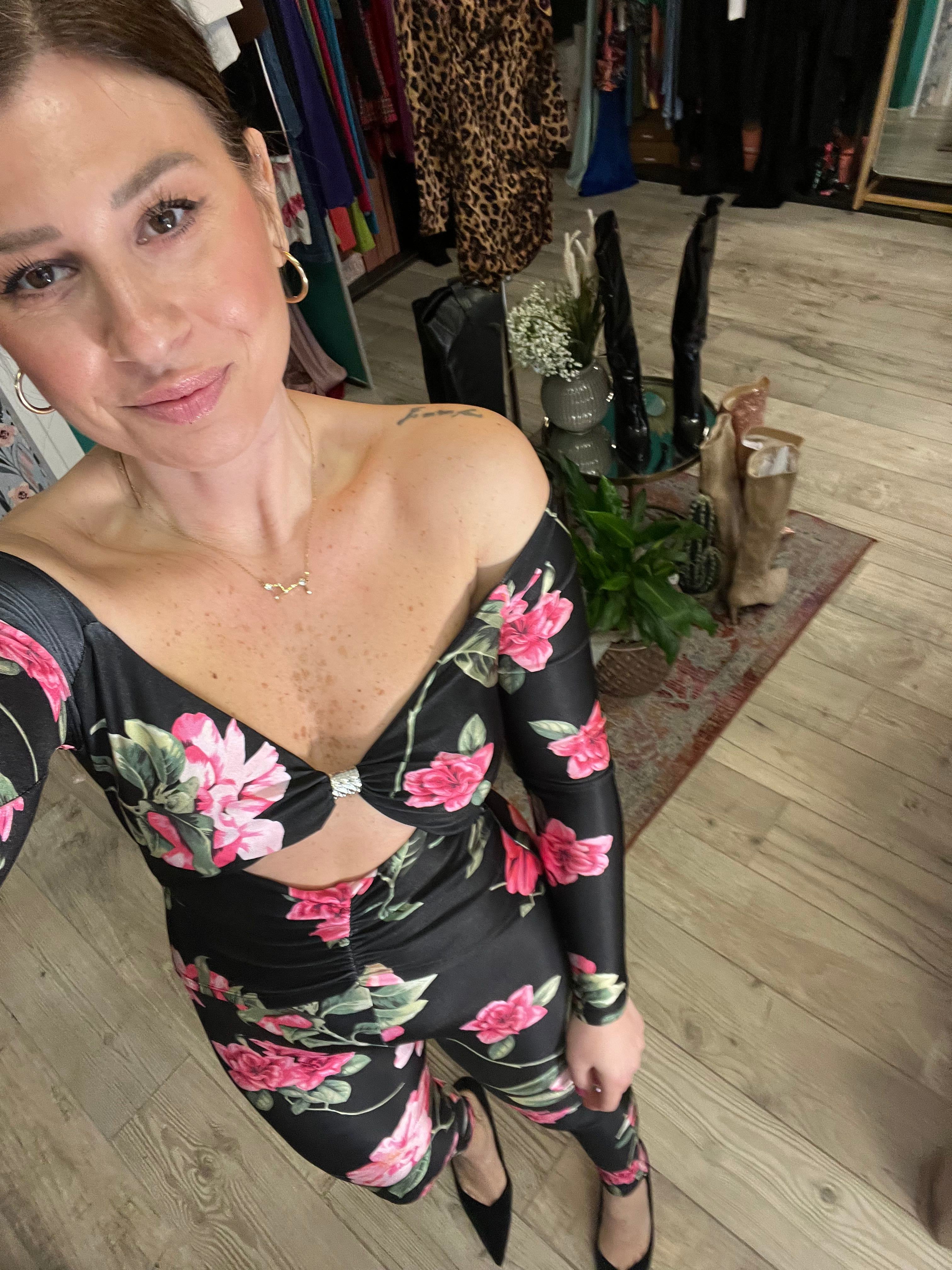 Tuta intera fiori