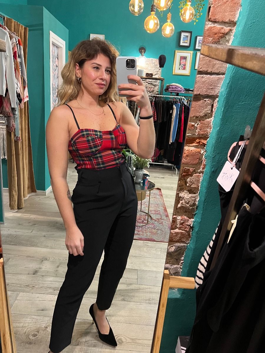 Corpetto tartan