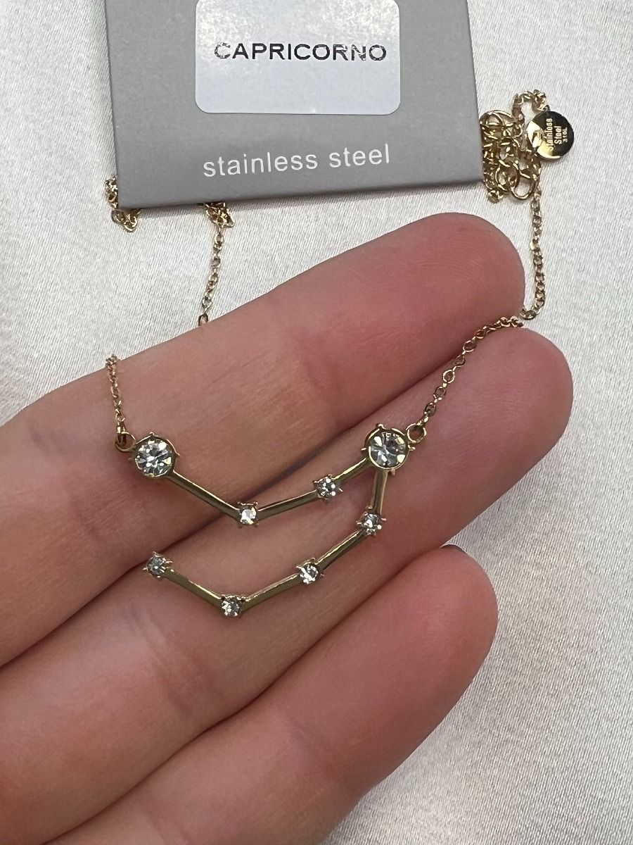 Collana zodiaco Capricorno